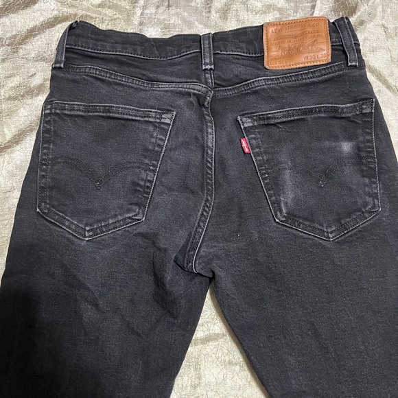 Levi’s 511 Jeans Men’s 30x30 Slim Straight Leg Black Stretch Denim Premium Big E - Picture 11 of 13